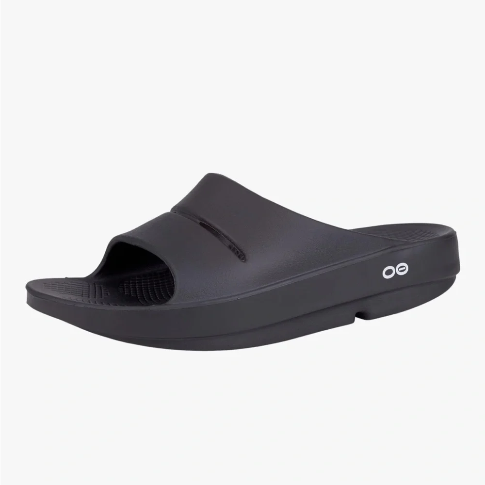 OOFOS unisex-adult black Ooahh recovery Slide Men’s size 11